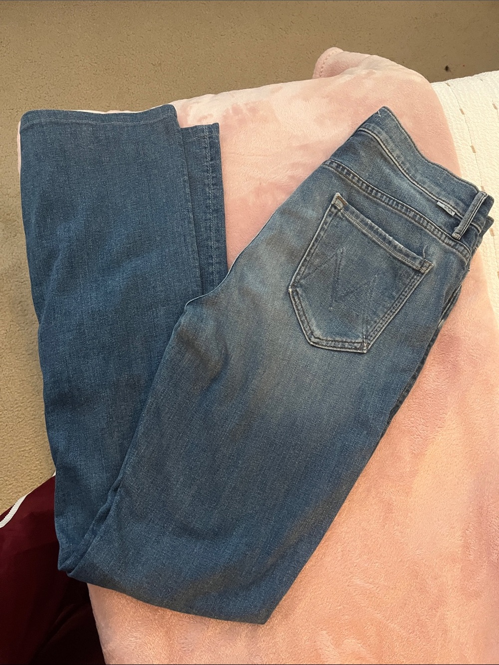 MOTHER Women's Bootcut Jeans - Medium Blue Wash